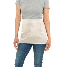 GREMBIULE BAR COTONE BIANCO